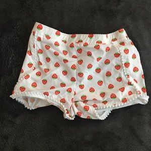 Carter's strawberry shorts